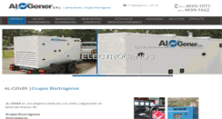 Desktop Screenshot of algener.com.ar